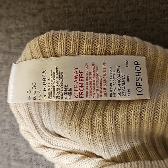 Topshop cashmere blend sweater US 4 - Picture 6 of 7